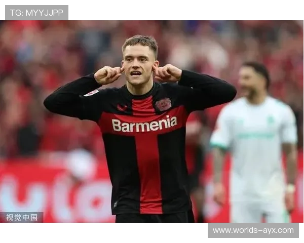 勒沃库森vs法兰克福半场结束，维尔茨世界波助主队1-0领先